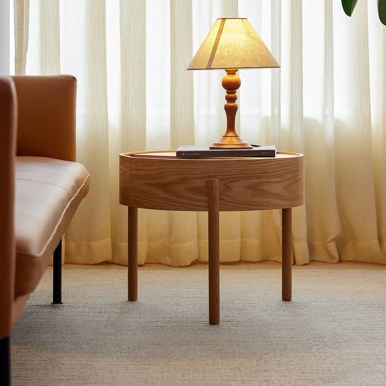 Ellwin Home Solid Wood  Coffee Table