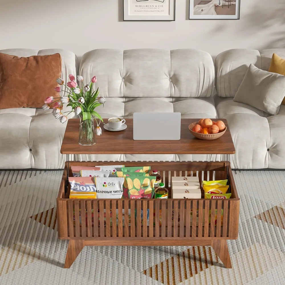 Ellwin Home Coffee Table with Secret Storage