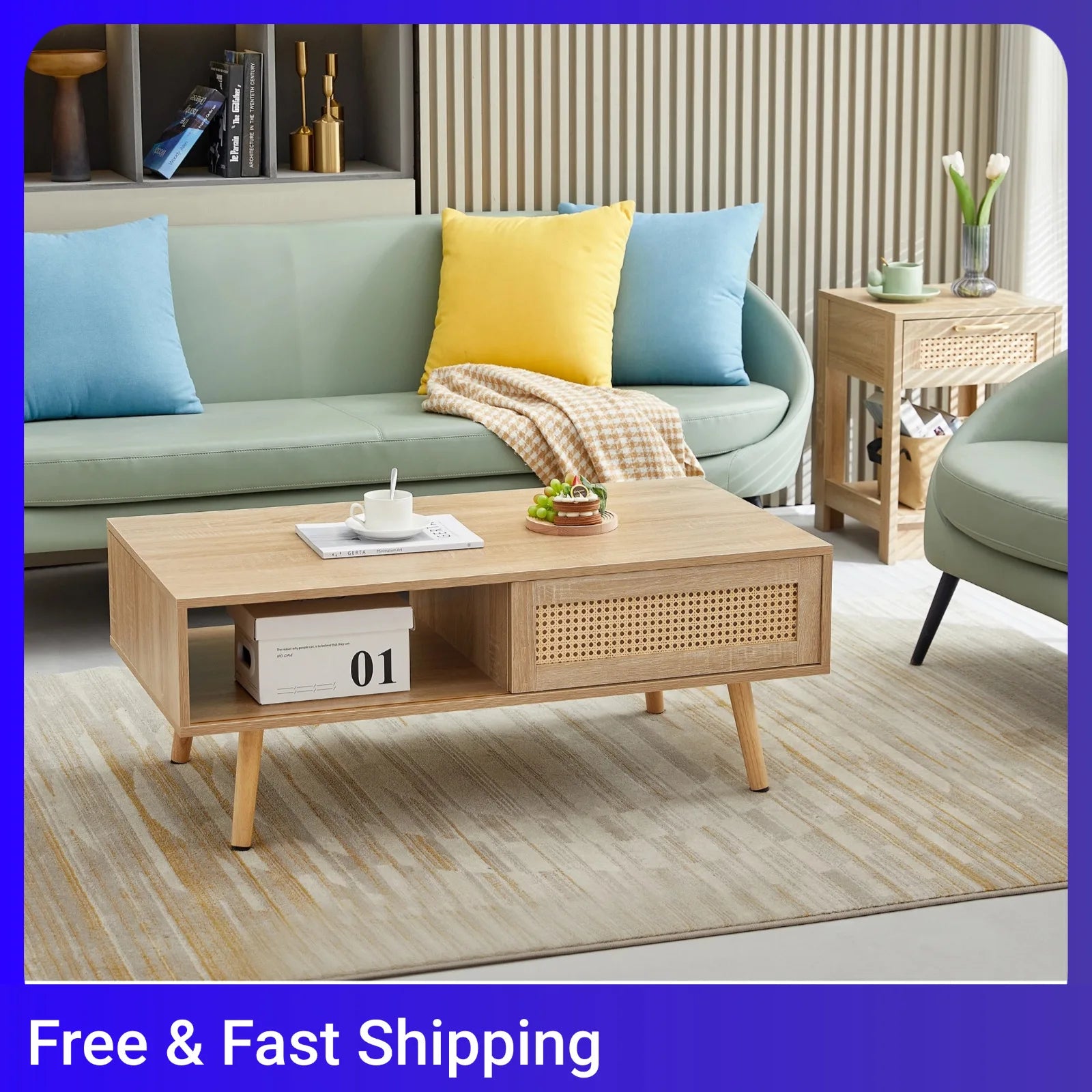 Ellwin Home Rattan Coffee table